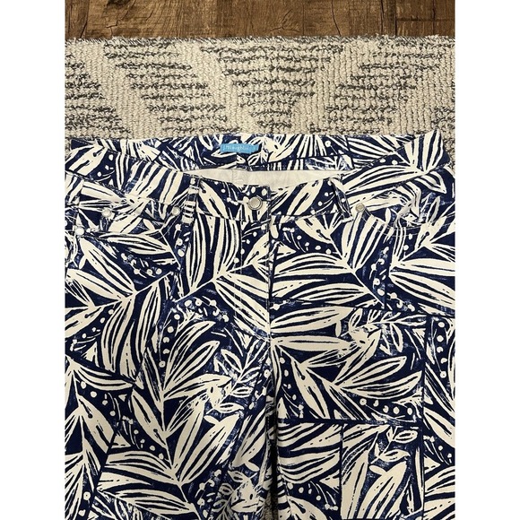 J.Mclaughlin Printed Leaves Jeans Size 6 - Picture 3 of 14